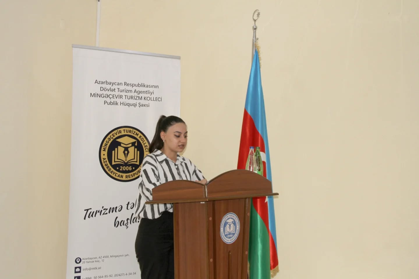 12 noyabr 2025-ci il tarixində Mingəçevir Turizm Kollecində Azərbaycan Respublikasının Konstitusiya Gününə həsr olunmuş tədbir keçirilib