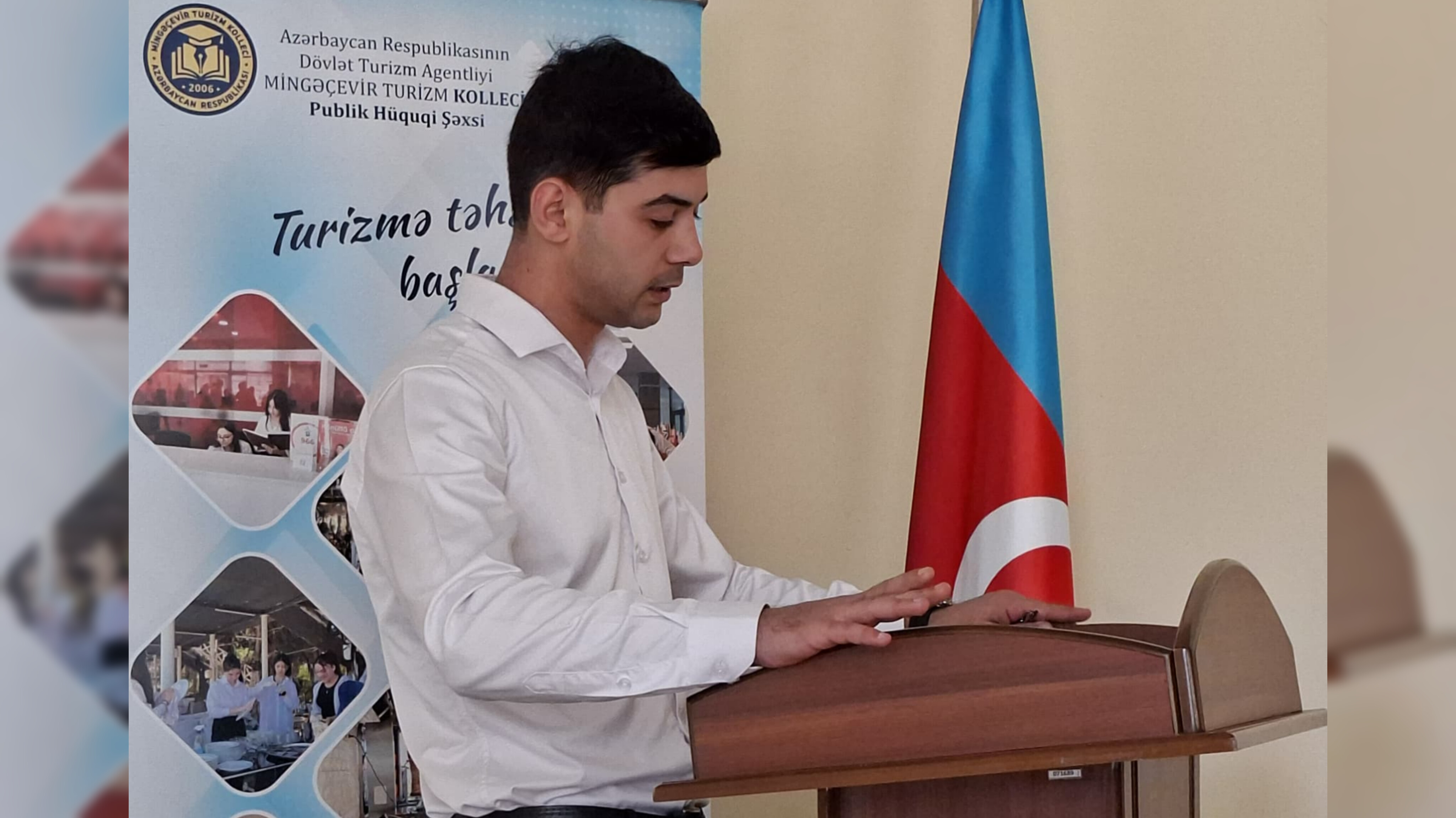 Mingəçevir Turizm Kollecinin əməkdaşları üçün əməyin mühafizəsi və texniki təhlükəsizliyi üzrə maarifləndirmə tədbiri keçirilib