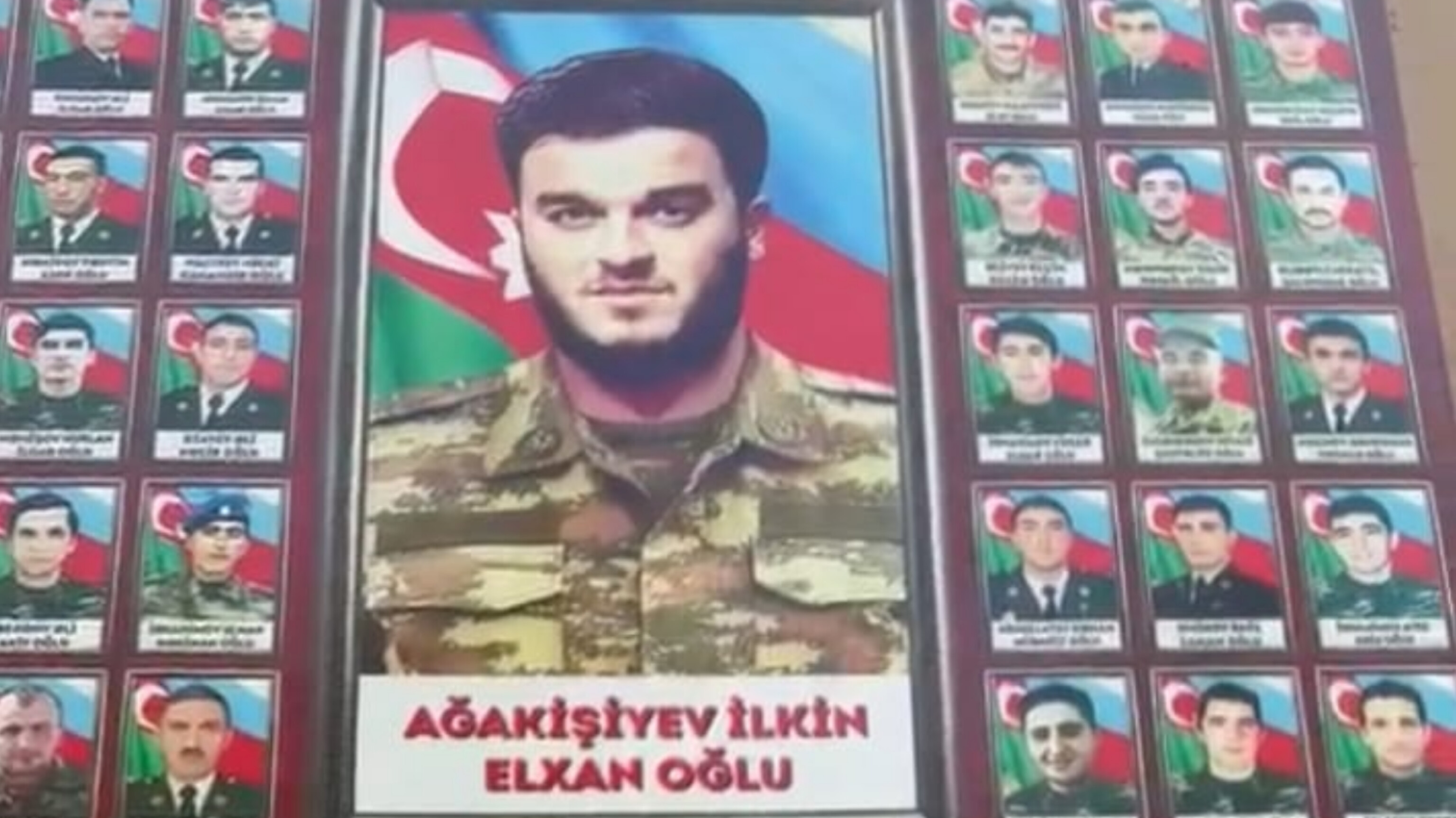 ​Mingəçevir Turizm Kollecinin tələbələrindən Vətən müharibəsi şəhidinə ehtiram